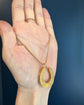 VICTORIAN SUPERSIZED 18CT GOLD & DIAMOND HORSESHOE PENDANT