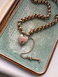VICTORIAN 9CT GOLD HEART PADLOCK WITH WORKING KEY