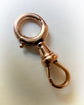 VICTORIAN UNUSUAL 9CT GOLD BOLT & DOG CLIP