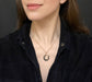 VICTORIAN BANDED AGATE HORSESHOE PENDANT