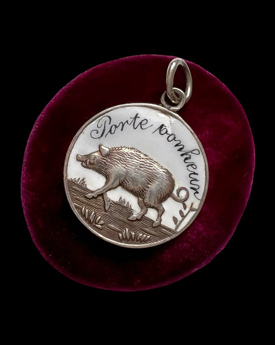 ANTIQUE FRENCH ‘PORTE BONHEUR’ GOOD LUCK CHARM