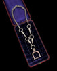 VINTAGE SILVER HORSE BIT & STIRRUP NECKLACE