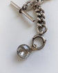 GEORGIAN FACETED ROCK CRYSTAL SOLITAIRE PENDANT