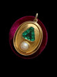 ANTIQUE EMERALD PENDANT
