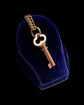 ANTIQUE MINI 9CT GOLD KEY PENDANT