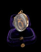 VICTORIAN ROCK CRYSTAL & 9CT GOLD ‘POOL OF LIGHT’ / ORB PENDANT