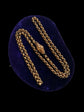 GEORGIAN HIGH CARAT GOLD STAR LINK CHAIN