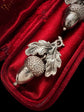 VICTORIAN SILVER ACORN EARRINGS