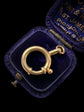 ANTIQUE 18CT GOLD BOLT RING