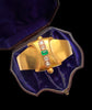 VICTORIAN EMERALD & DIAMOND BANGLE