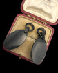 VICTORIAN WHITBY JET EARRINGS