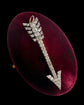 VICTORIAN PASTE ARROW PENDANT