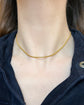 VICTORIAN 15CT GOLD SNAKE CHAIN