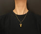 VICTORIAN 18CT GOLD ACORN PENDANT