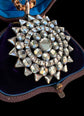 VICTORIAN VAUXHALL GLASS STAR PENDANT