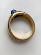 KASHMIR SAPPHIRE & DIAMOND RING