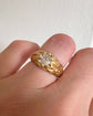 ART NOUVEAU 18CT GOLD & DIAMOND RING