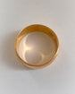 EDWARDIAN 22CT GOLD BAND RING