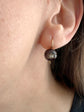VICTORIAN GARNET & DIAMOND EARRINGS