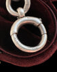 EDWARDIAN CHUNKY SILVER CURB ALBERT CHAIN
