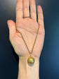 ANTIQUE 15CT GOLD POMANDER ORB PENDANT