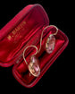 GEORGIAN PINK PASTE EARRINGS