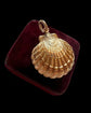 VICTORIAN 15CT GOLD SHELL LOCKET