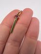 VICTORIAN RUBY & DIAMOND HORSESHOE NAIL PENDANT