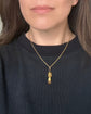 GEORGIAN 15CT GOLD & DIAMOND HAND CLASP / PENDANT