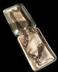 ANTIQUE FINE SILVER PAPERCLIP LINK GAURD CHAIN