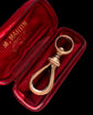 SUPERSIZED ANTIQUE 9CT GOLD LOCKING DOGCLIP