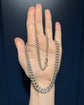 ANTIQUE CHUNKY SILVER CURB CHAIN