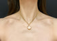 VICTORIAN ROCK CRYSTAL & 18CT GOLD LOCKET