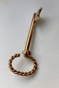 VINTAGE LARGE 9CT GOLD KEY PENDANT