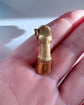 VICTORIAN 18CT GOLD HORSE LEG PENDANT