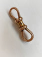 VICTORIAN 9CT GOLD DOUBLE DOG CLIP