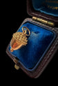 VICTORIAN 18CT GOLD MINI ACORN PENDANT