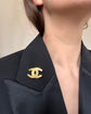 VICTORIAN 15CT GOLD DOUBLE HORSESHOE BROOCH