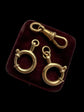 ANTIQUE 18CT GOLD BOLT RING