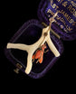 VICTORIAN CORAL FLY & BRANCH PENDANT