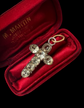 VICTORIAN CHRYSOBERYL CROSS PENDANT