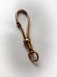 VICTORIAN 15CT GOLD LATGE SNAKE DOG CLIP