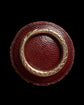 GEORGIAN CROSSHATCH OUROBOROS SNAKE SPLIT RING