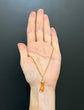 EARLY 19TH CENTURY CORAL HAND PENDANT