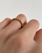 GEORGIAN 15CT GOLD SPLIT RING