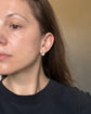 GEORGIAN SINGLE STONE PASTE EARRINGS