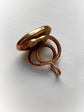 GEORGIAN REGENCY SNAKE FOB PENDANT