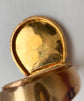 VICTORIAN 19CT GOLD HORSE HOOF PENDANT