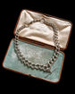 ANTIQUE SUPER CHUNKY SILVER CURB WITH DETACHABLE T-BAR