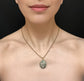 19TH CENTURY SEPIA ‘LOVE TOKEN’ PENDANT
